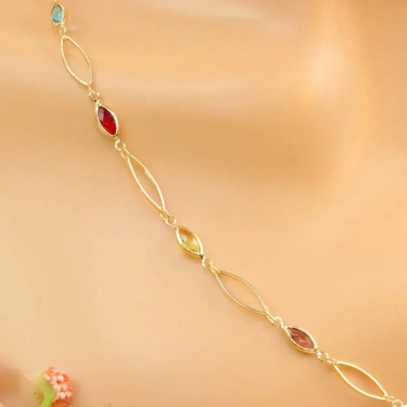 "New Beautiful Design Necklace Chain for Women/Girls, Gift, N607 - Picture 4 of 10
